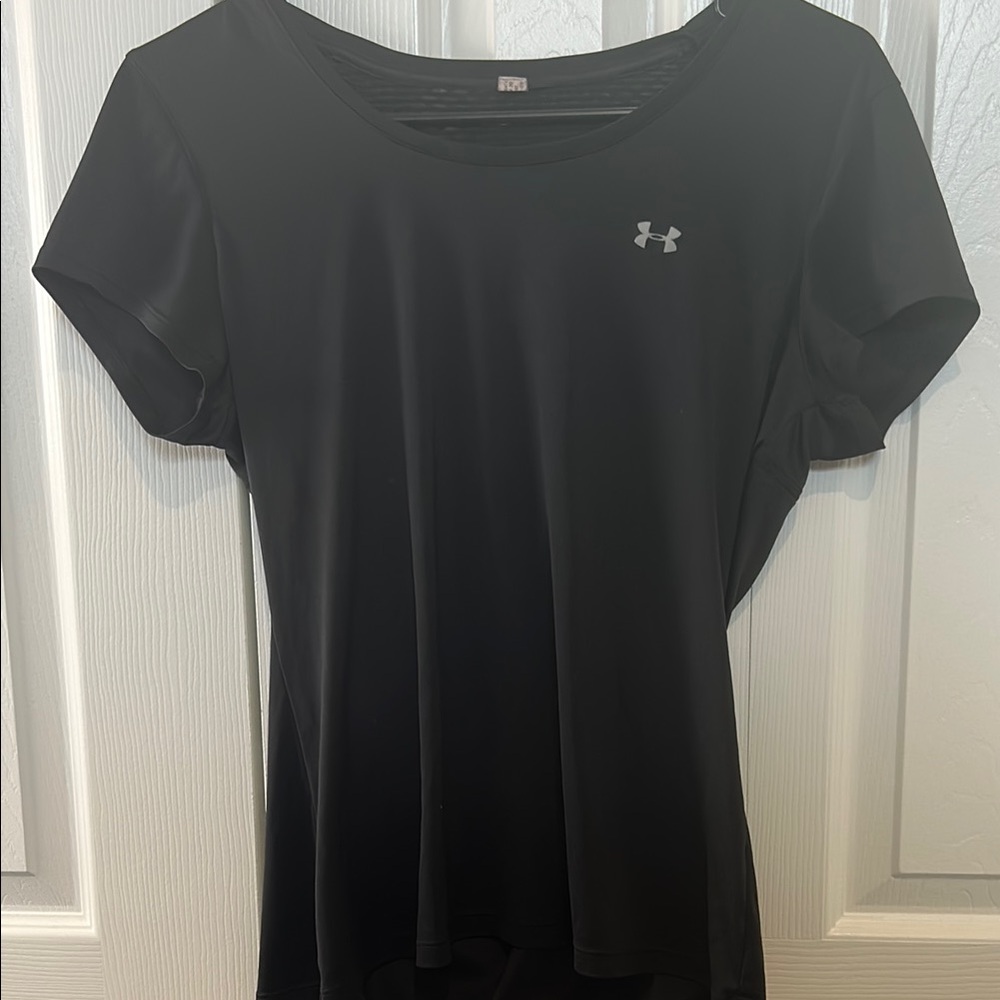 Under Armour Black Fitted Short Sleeve T-Shirt